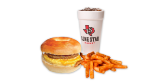 Sausage Egg & Cheese Bagel