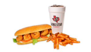 Shrimp Po Boy Combo
