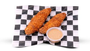 2 Chicken Tenders with Sauce