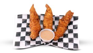 3 Chicken Tenders with Sauce