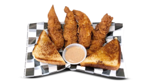 4 Chicken Tenders, Texas Toast & Sauce